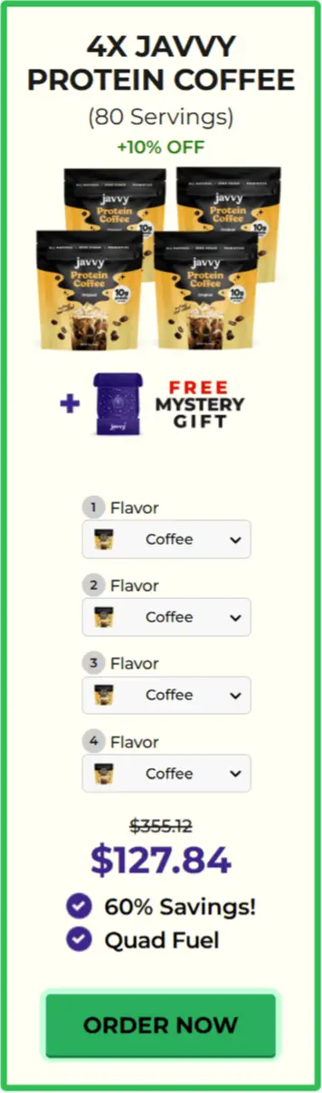 Javvy Protein Coffee best offer price
